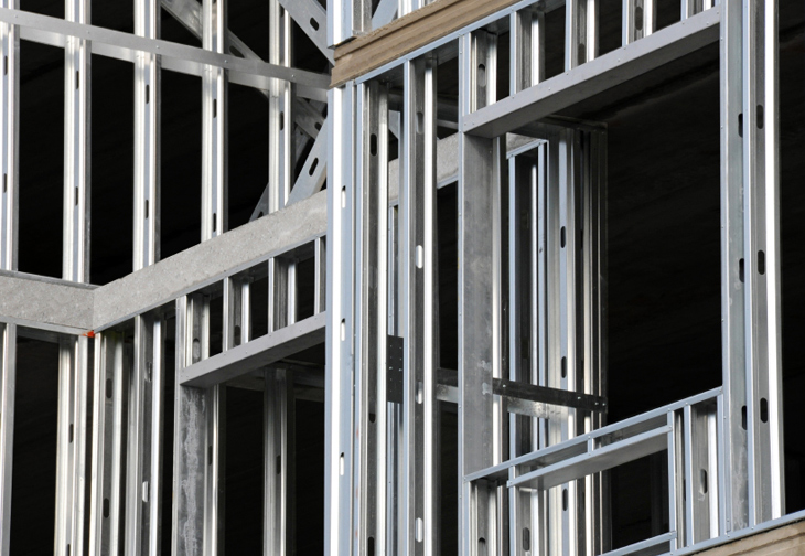 steel frame building mining camp design